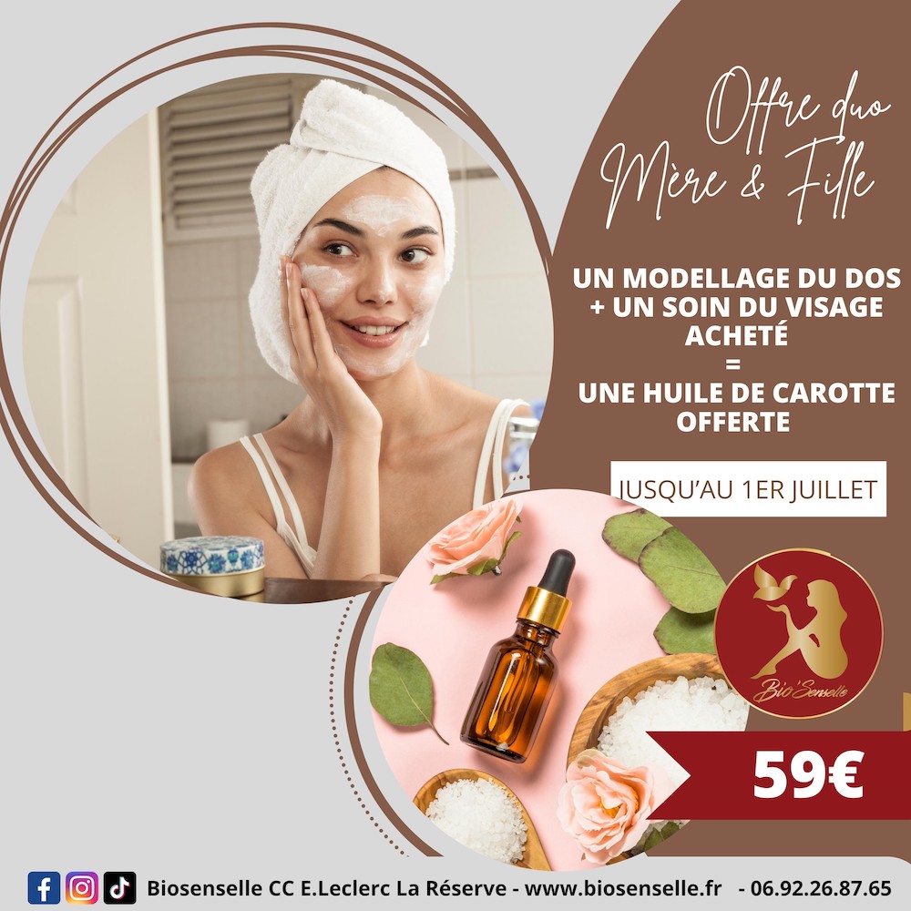 Centre Commercial Le Portail - offre enseigne - boutique BIOSENSELLE Réunion