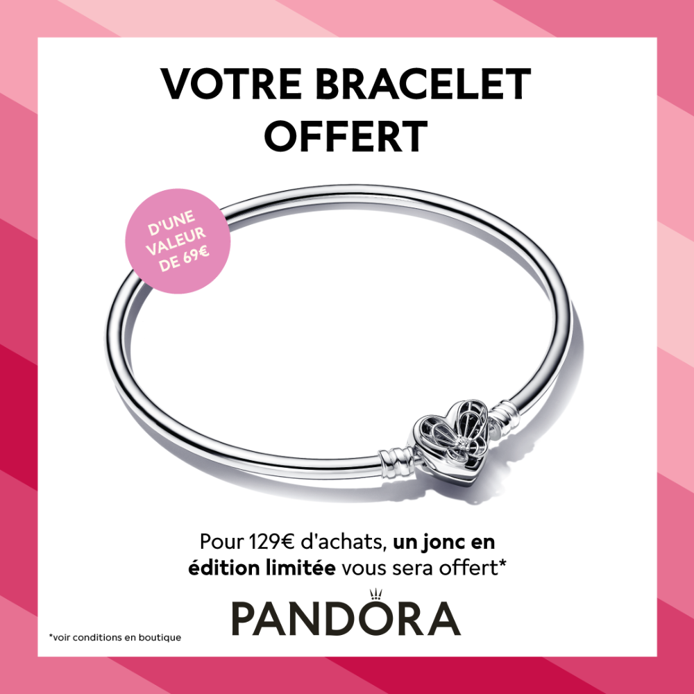 Centre Commercial Le Portail - offre enseigne - boutique Pandora Réunion