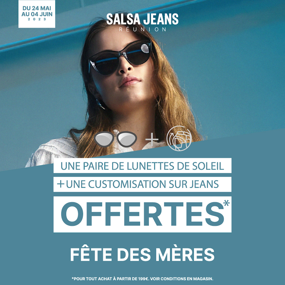 Centre Commercial Le Portail - offre enseigne - boutique Salsa Réunion