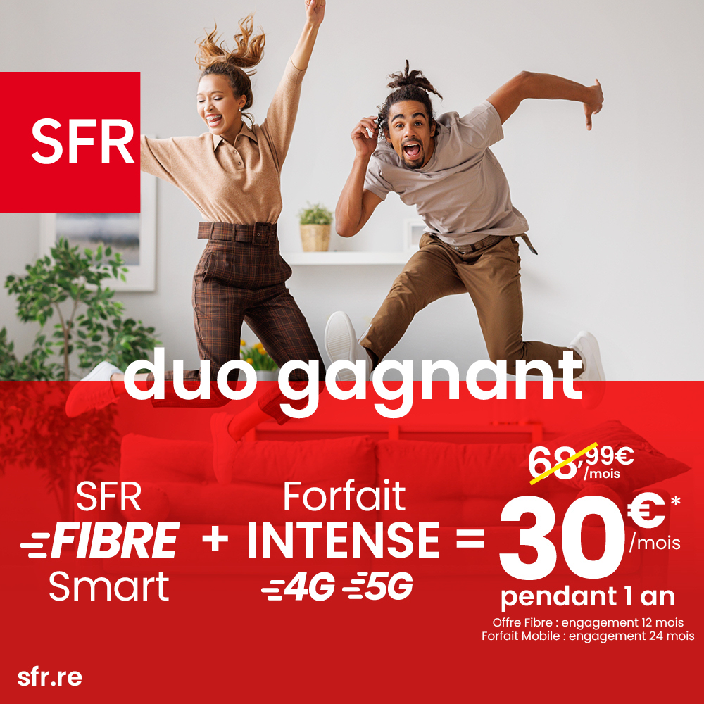 Centre Commercial Le Portail - offre enseigne - boutique SFR Réunion