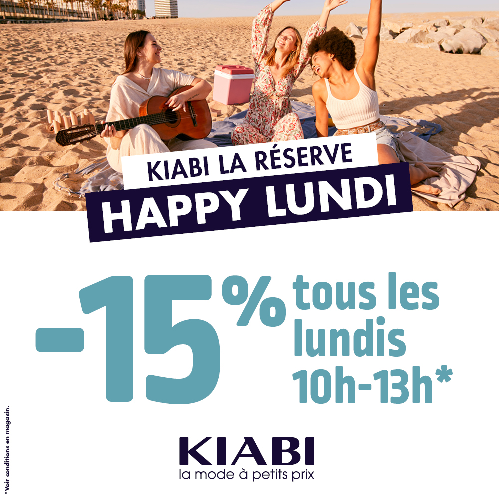 Centre Commercial Le Portail - offre enseigne - boutique KIABI Réunion