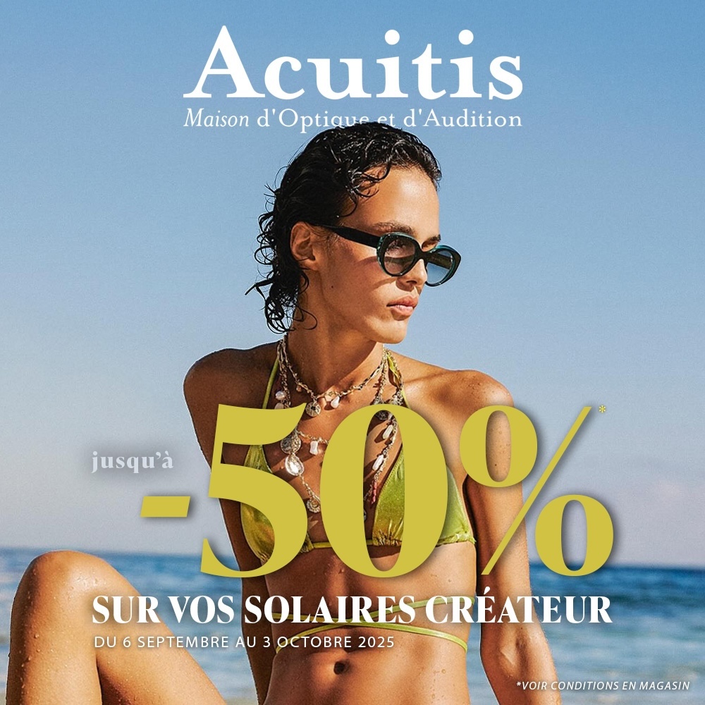 Centre Commercial Le Portail - offre enseigne - boutique Acuitis Réunion