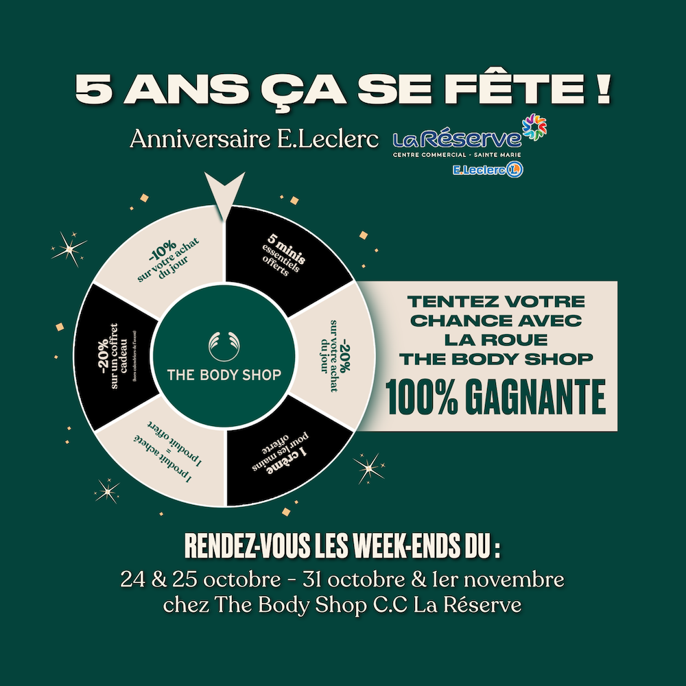 Centre Commercial Le Portail - offre enseigne - boutique  Réunion