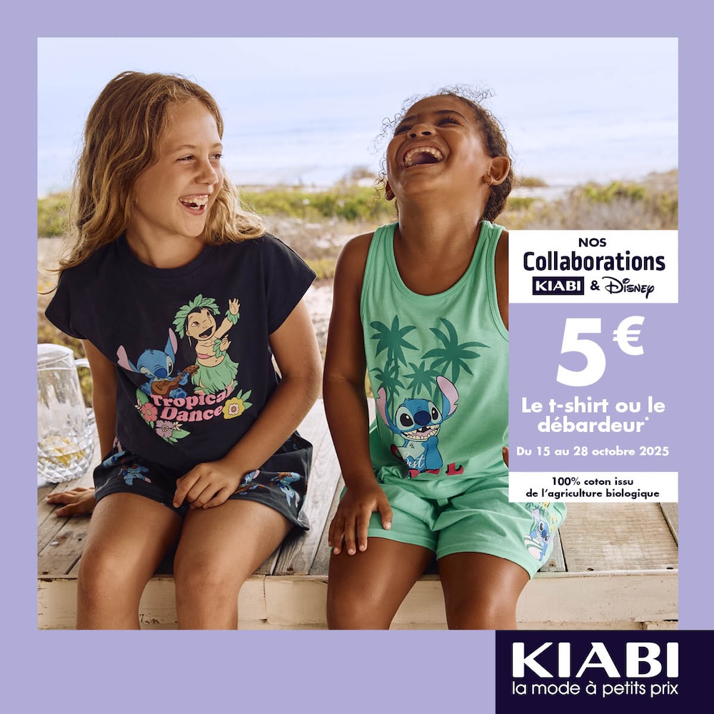 Centre Commercial Le Portail - offre enseigne - boutique KIABI Réunion