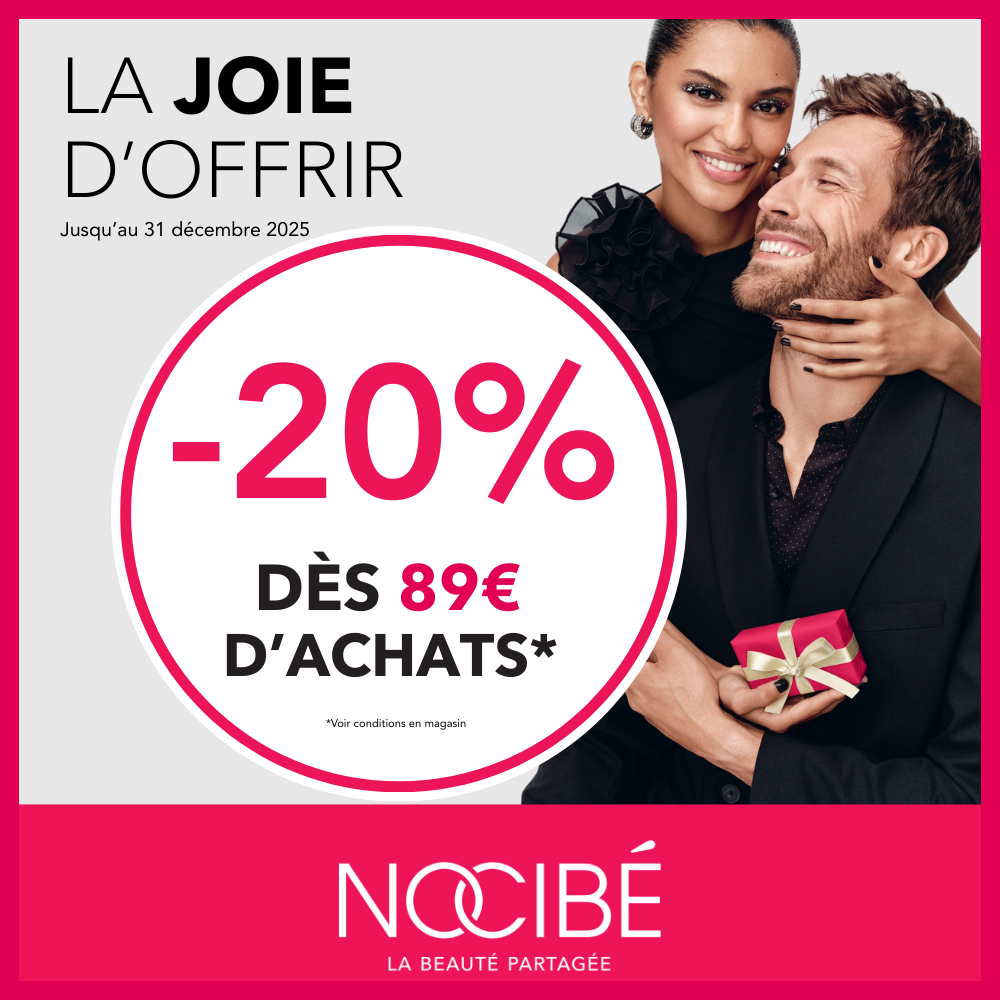 Centre Commercial Le Portail - offre enseigne - boutique Nocibé Réunion
